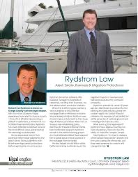 Rich Rydstrom MaGAzine award OC ca